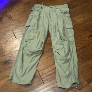 Sage green Lucky brand cargo pants size 8